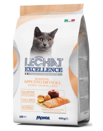 LECHAT GATTO EXCELLENCE SENSITIVE SALMONE 400GR