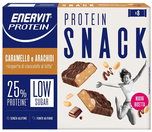 ENERVIT PROT SNACK CARAMELLO8P