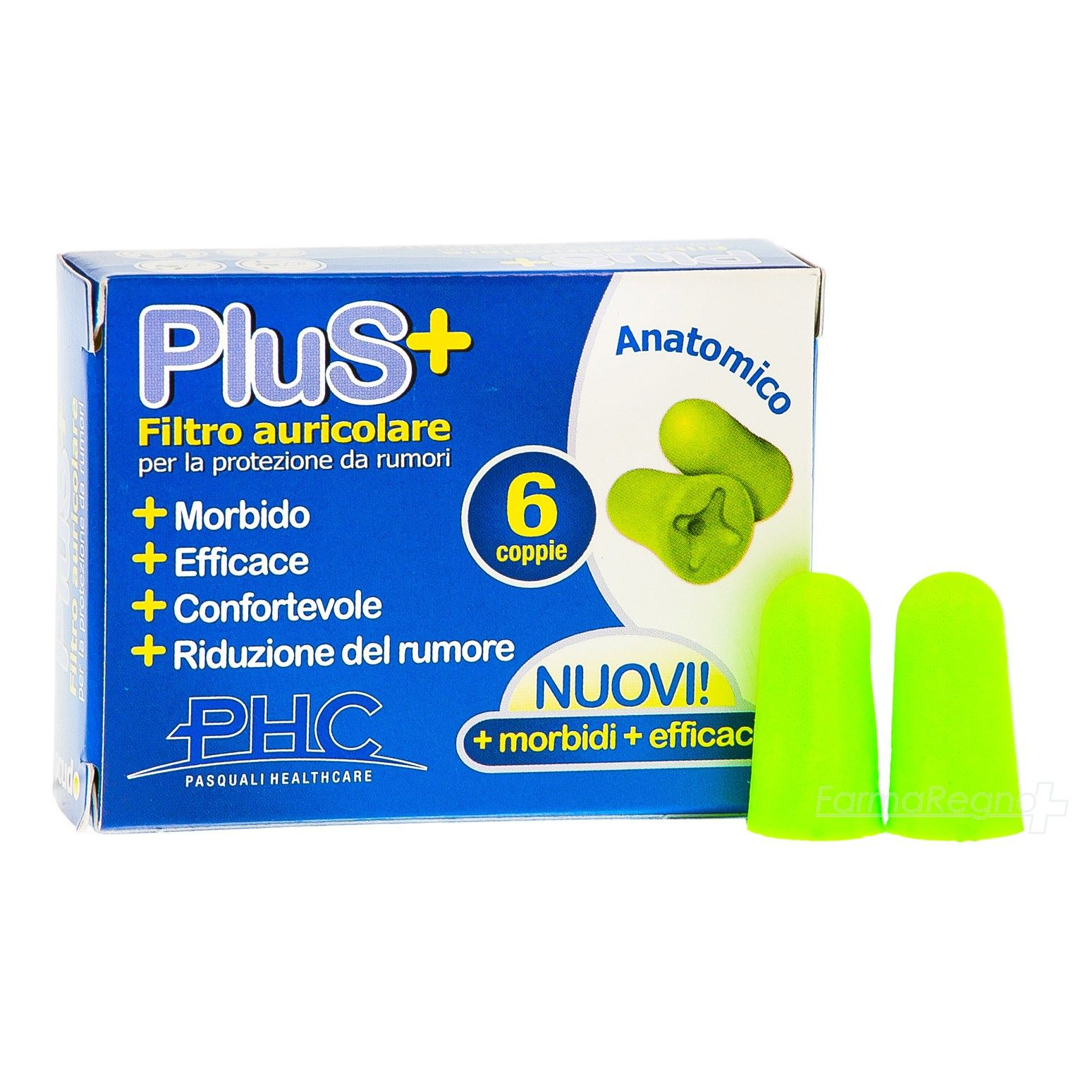 Earplug Scudo Plus Tappi Auricolari 6 Pezzi Earplug Scudo Plus Tappi Auricolari 6 Pezzi