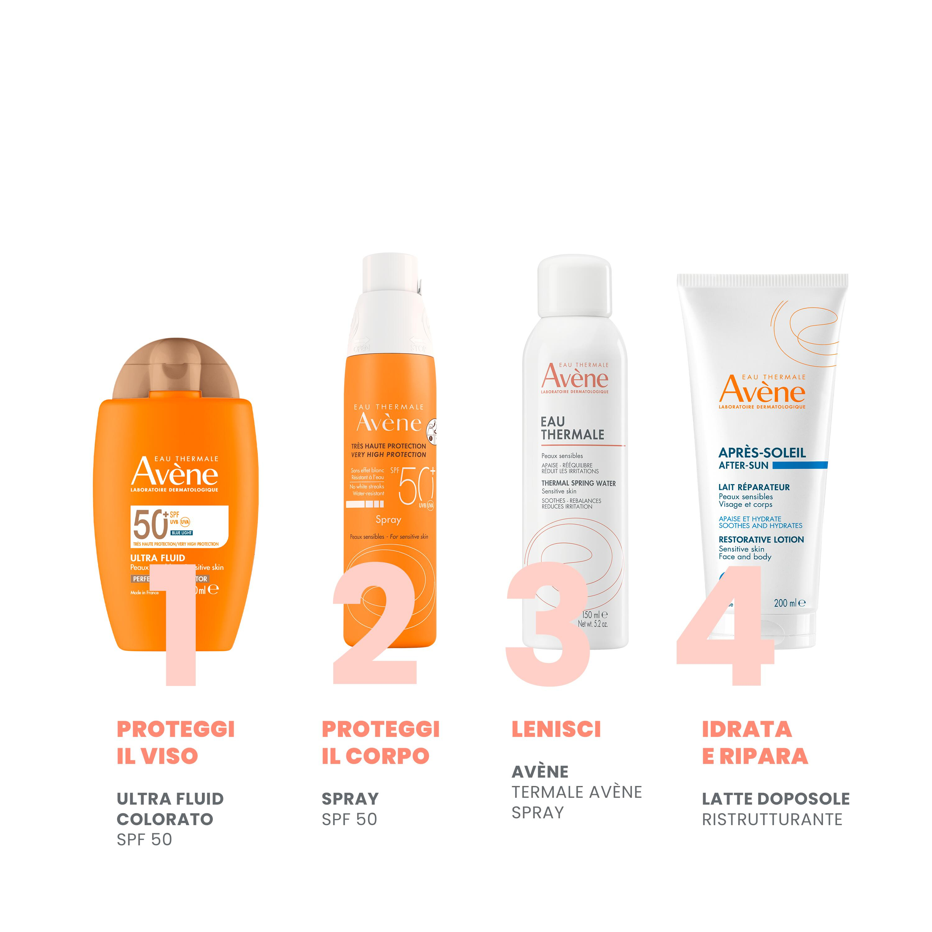 Eau Thermale Avène ULTRA FLUID PERFEZIONATORE PROTEZIONE MOLTO ALTA SPF50+ 50 ml Eau Thermale Avène ULTRA FLUID PERFEZIONATORE PROTEZIONE MOLTO ALTA SPF50+ 50 ml