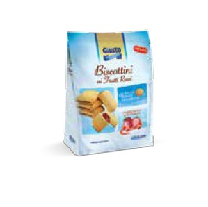 Giusto Senza Zuccheri Biscotti Ai Frutti Rossi 250 g