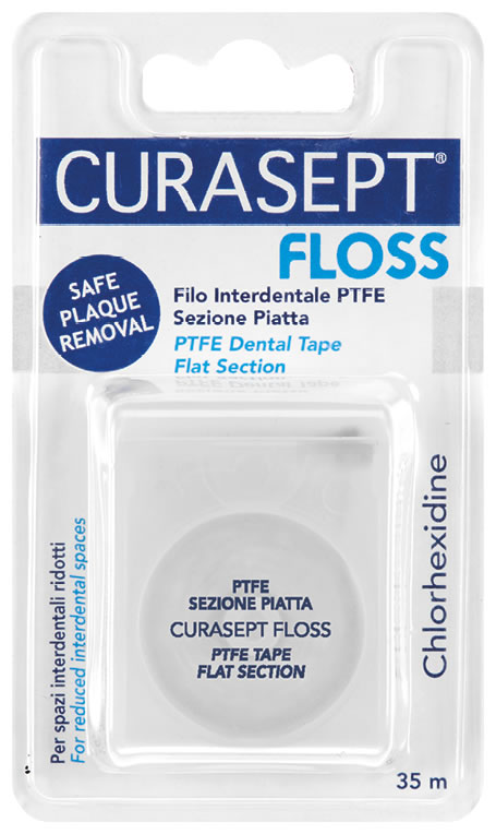 CURASEPT FLOSS PTFE TAPE CLOR