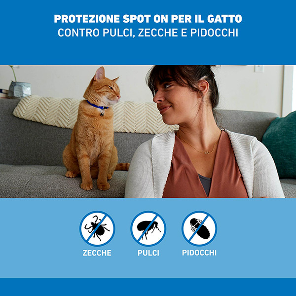 Frontline Spot Gatto 4 Pipette Ml.0,5 Frontline Spot Gatto 4 Pipette Ml.0,5