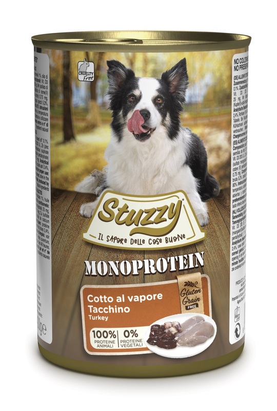 STUZZY DOG MONOPROT TACCH 400G