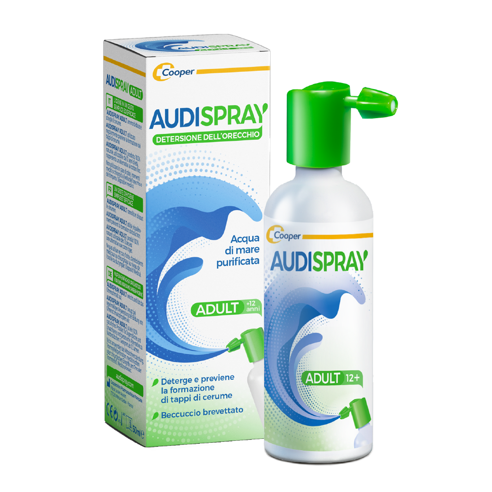 Audispray Adult - Soluzione per elimina il cerume - 50 ml Audispray Adult - Soluzione per elimina il cerume - 50 ml