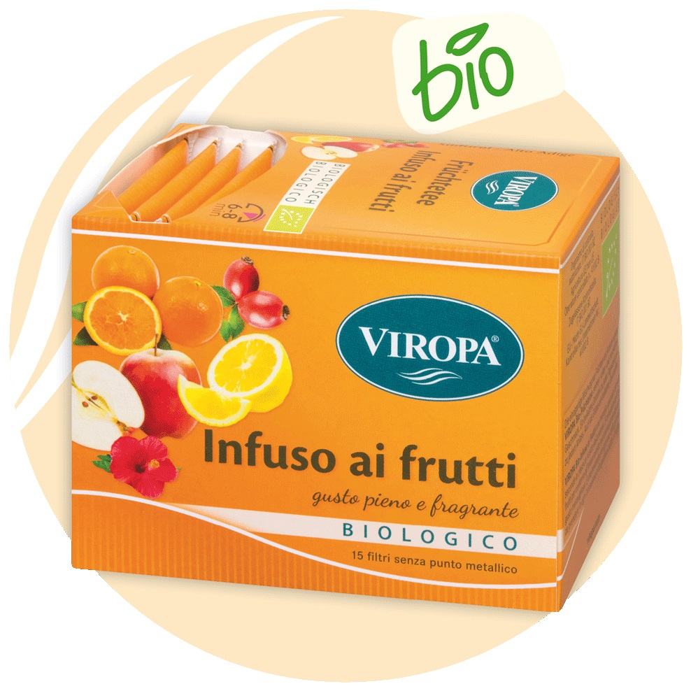 Viropa Infuso alla Frutta biologico 15 filtri Viropa Infuso alla Frutta biologico 15 filtri