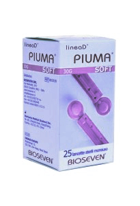 LineaD Piuma Soft 30G 25 lancette pungidito