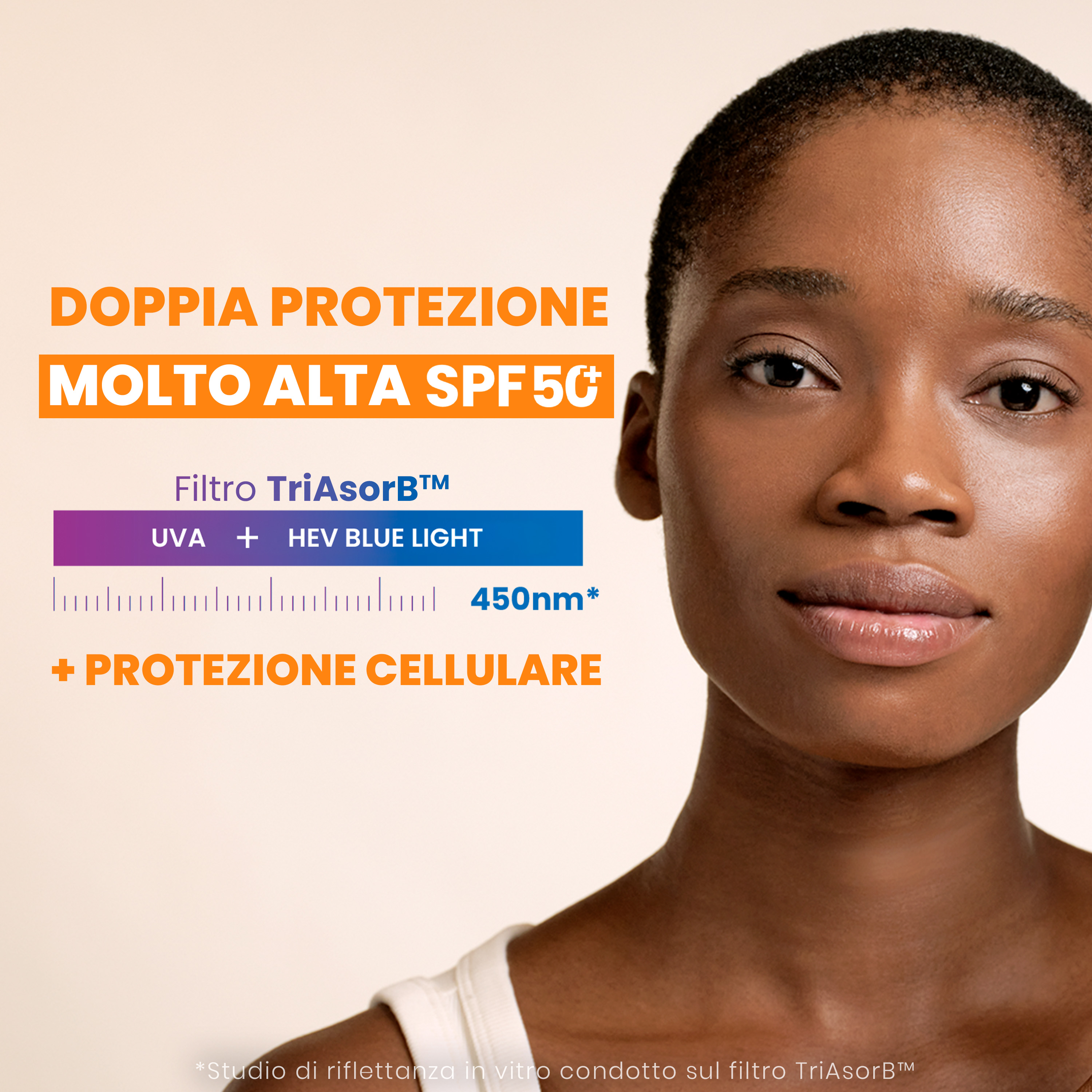 Avène - Eau Thermale Ultra Siero SPF50+ Idrata A Lungo - Protezione Solare Molto Alta Viso 30 ml