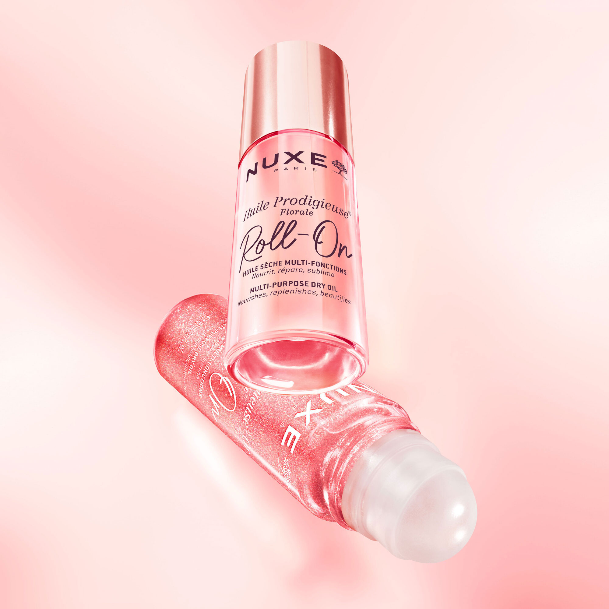 Nuxe - Huile Prodigieuse Florale - Olio Secco Per Viso, Corpo E Capelli Roll-On 60 ml