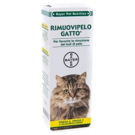 Bayer Pet RIMUOVIPELO Gatto Integratore Per Rimozione Dei Boli Tubo 50 g Bayer Pet RIMUOVIPELO Gatto Integratore Per Rimozione Dei Boli Tubo 50 g