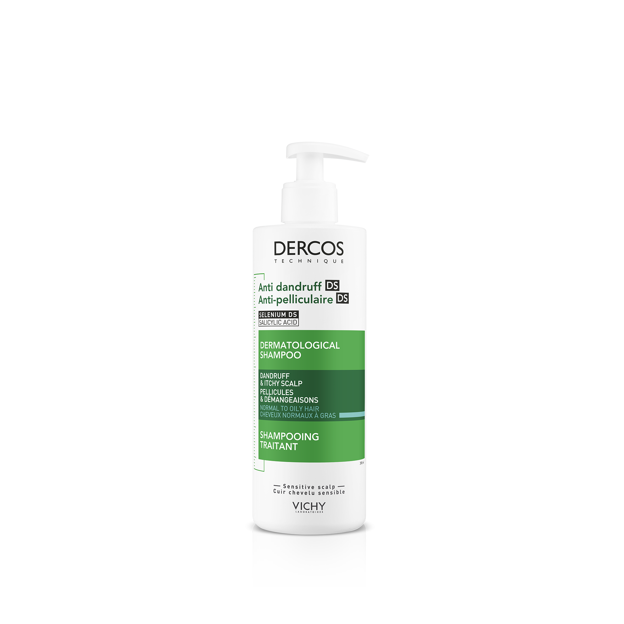 Vichy Dercos Antiforfora Shampoo Trattante Capelli Normali a Grassi 400 mL