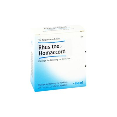 Guna Heel Rhus Tox Homaccord Rimedio Omeopatico 10 Fiale Guna Heel Rhus Tox Homaccord Rimedio Omeopatico 10 Fiale