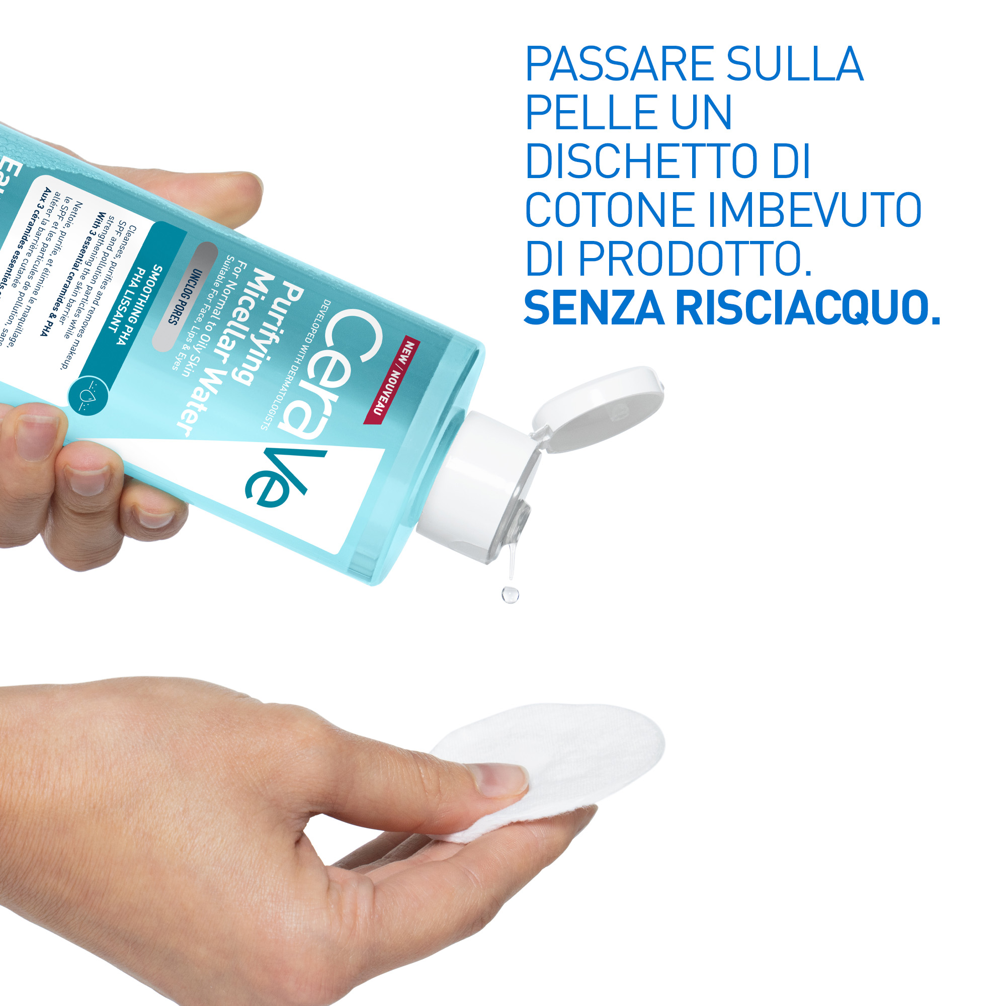 CeraVe - Acqua Micellare Purificante Per Pelli Normali A Grasse 400 ml