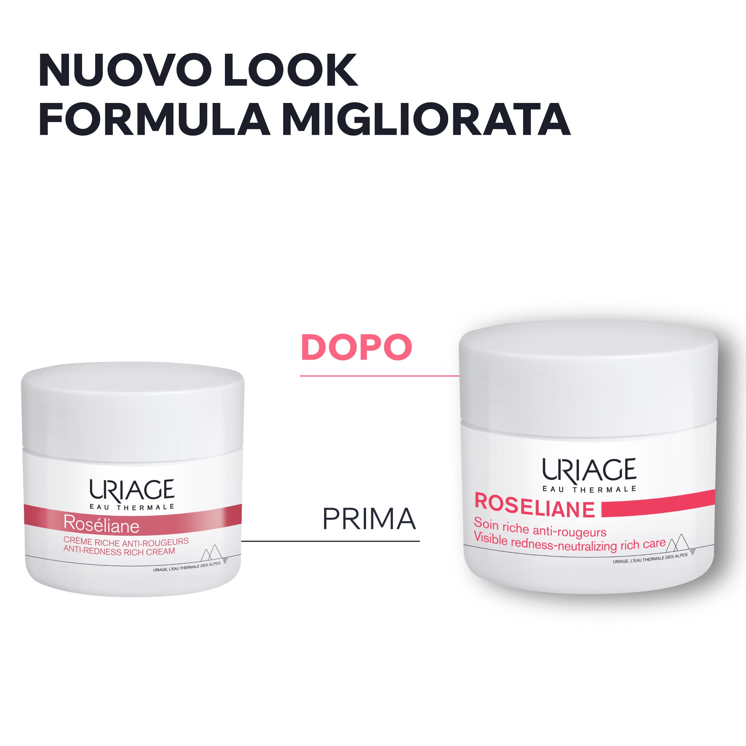 Uriage - Roseliane - Crema Ricca Anti-Rossori Viso Lenitiva 50 ml