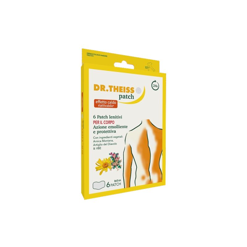 Dr. Theiss - 6 Patch Effetto Caldo Corpo Ad Azione Emolliente E Lenitiva