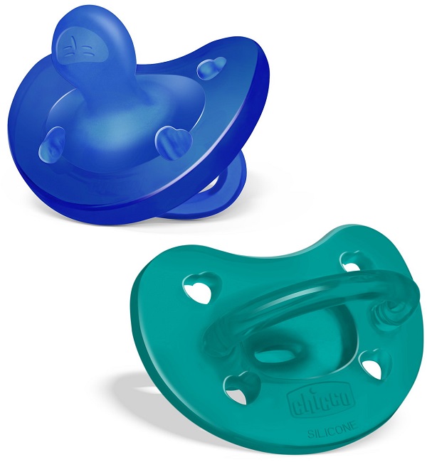 CHICCO Gommotto Physio Silic.Azz. 6-16m 2pz