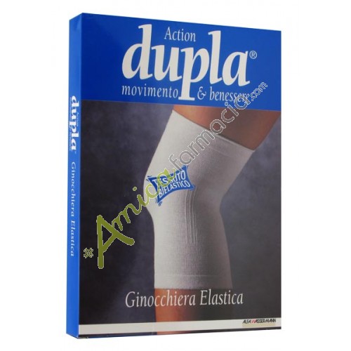 Dupla Ginocchiera Elastica Blu Taglia L