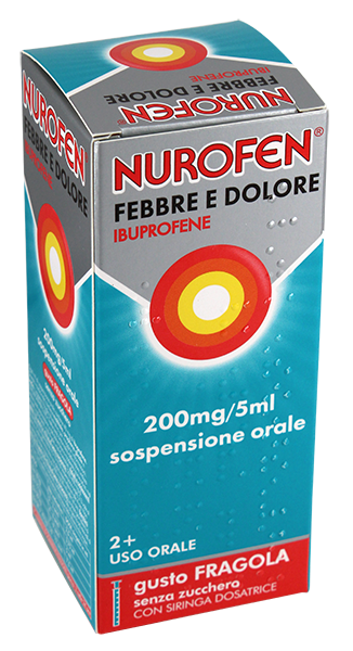 NUROFEN FEBBRE D*200MG/5M FR GMM 