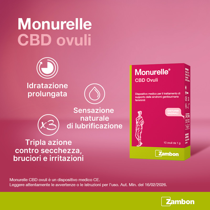 Monurelle CBD 10 Ovuli - Trattamento Per Le Sindromi Genitourinarie Femminili
