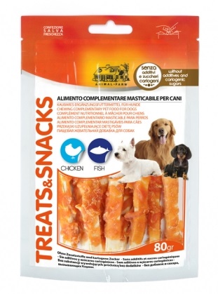 CHICKEN & POLLOCK FI 80G