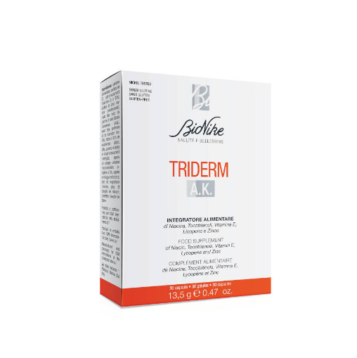 Bionike Triderm Ak Integratore Alimentare per la pelle 30 capsule