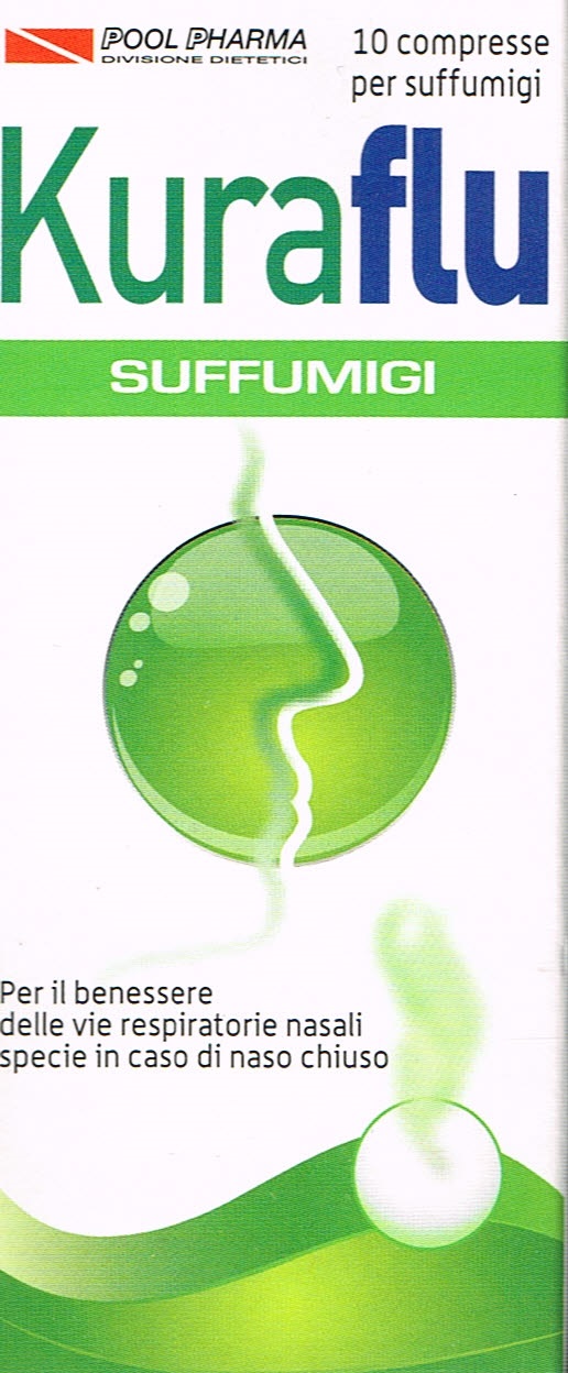Kuraflu suffumigi 10 compresse effervescenti