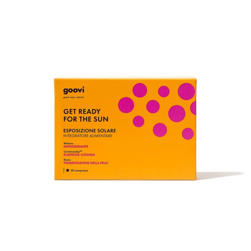 Goovi Get Ready For The Sun 30 Compresse - Integratore Per L'Esposizione Solare
