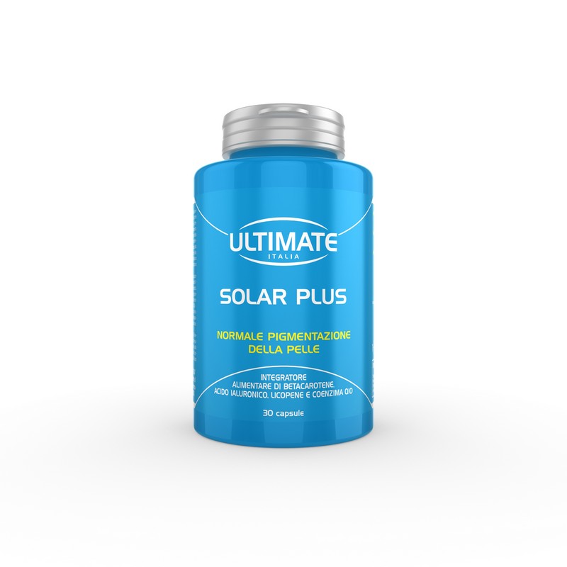 Ultimate Italia Solar Plus 30 Capsule - Integratore Per La Normale Pigmentazione Della Pelle