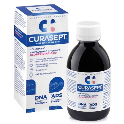 Curasept ADS Collutorio 0,20% Ads+ Dna Trattamento Intensivo 200ml Curasept ADS Collutorio 0,20% Ads+ Dna Trattamento Intensivo 200ml