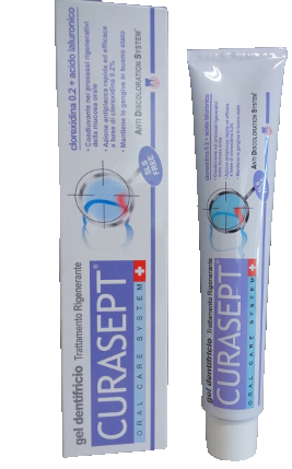Curasept Gel Dentifricio ADS 0,20% Rigenerante 75 ml Curasept Gel Dentifricio ADS 0,20% Rigenerante 75 ml