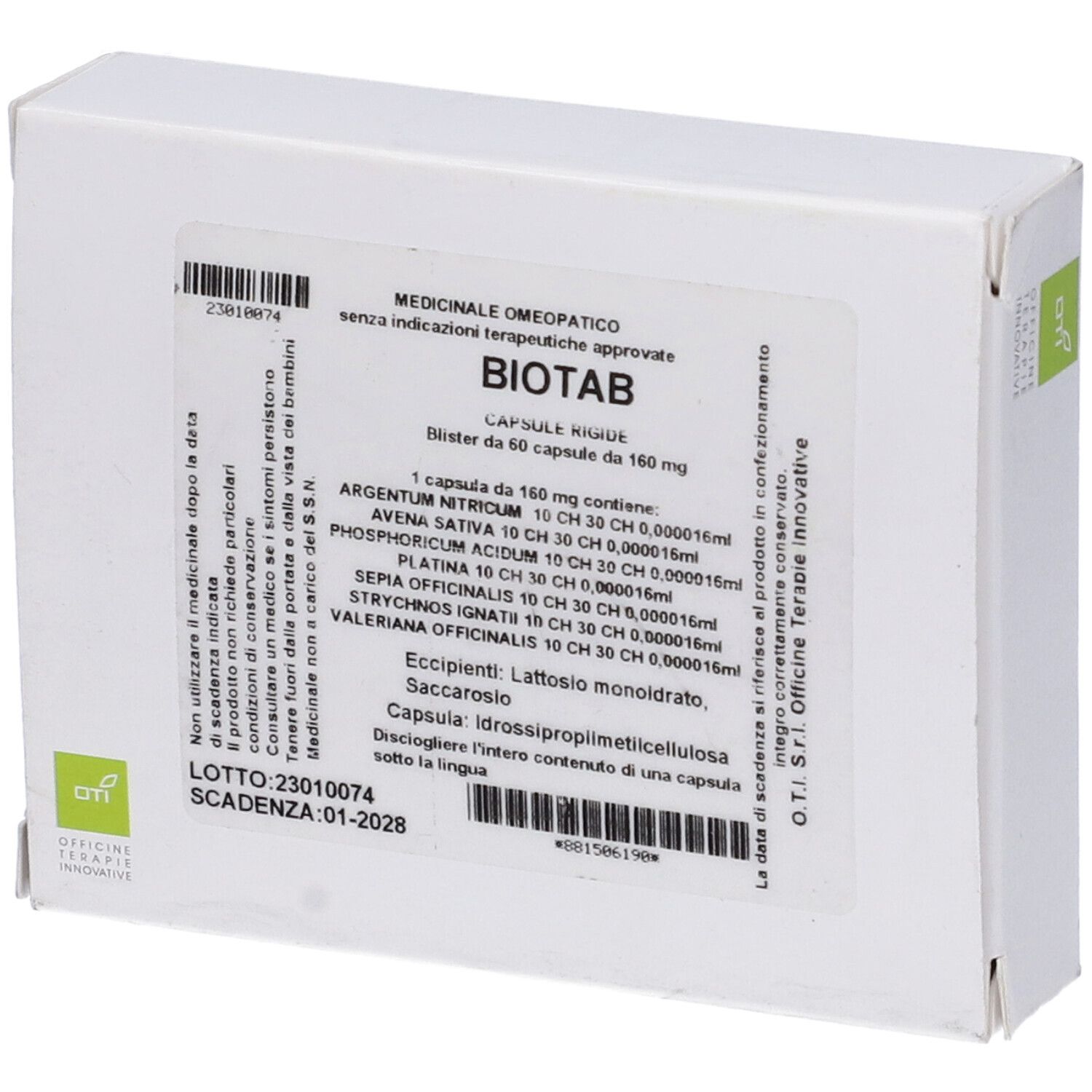 BIOTAB 60 Cps