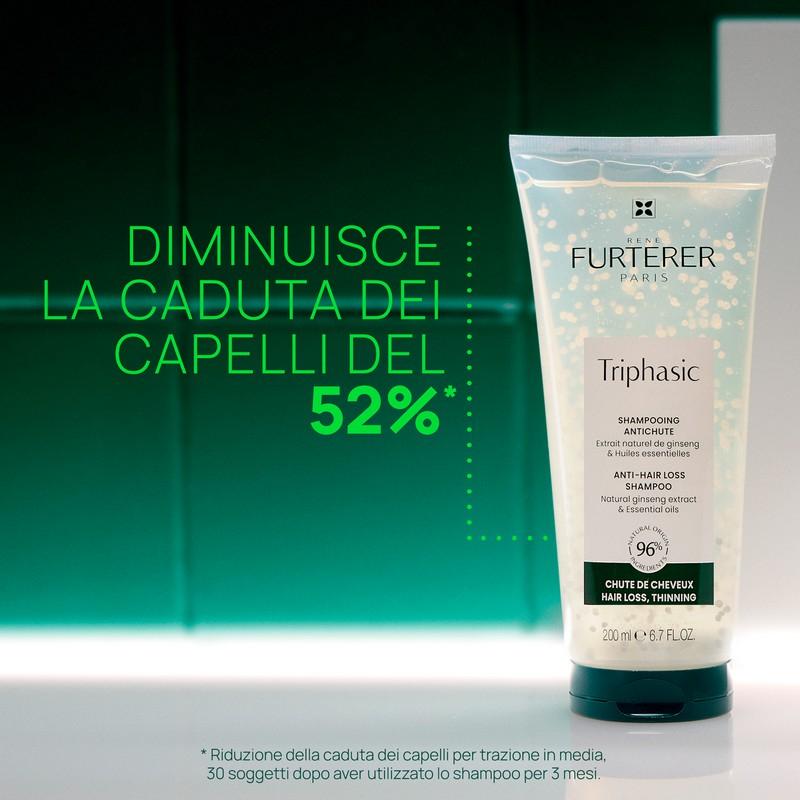 René Furterer TRIPHASIC - Shampoo contro la caduta - caduta dei capelli - agli olii essenziali 200 ml René Furterer TRIPHASIC - Shampoo contro la caduta - caduta dei capelli - agli olii essenziali 200 ml