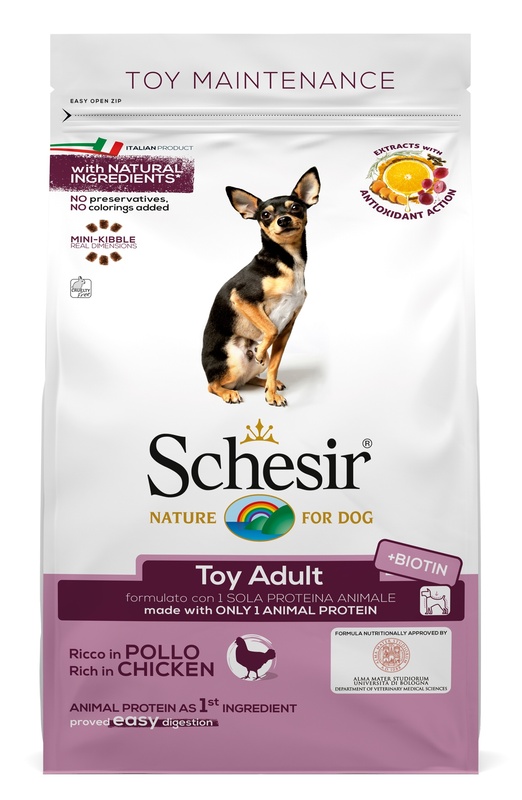 SCHESIR DOG MANT POLLO TOY800G