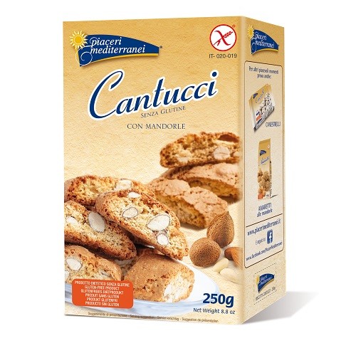 Piaceri Mediterranei Cantucci Con Mandorle Senza Glutine 250 g Piaceri Mediterranei Cantucci Con Mandorle Senza Glutine 250 g
