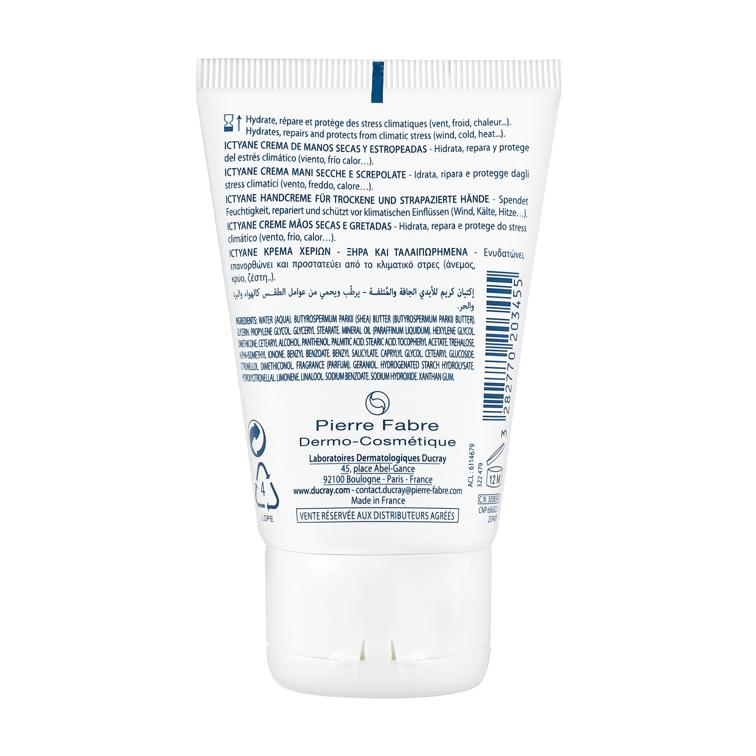 Ducray Ictyane - Crema Mani Idratante 50 ml