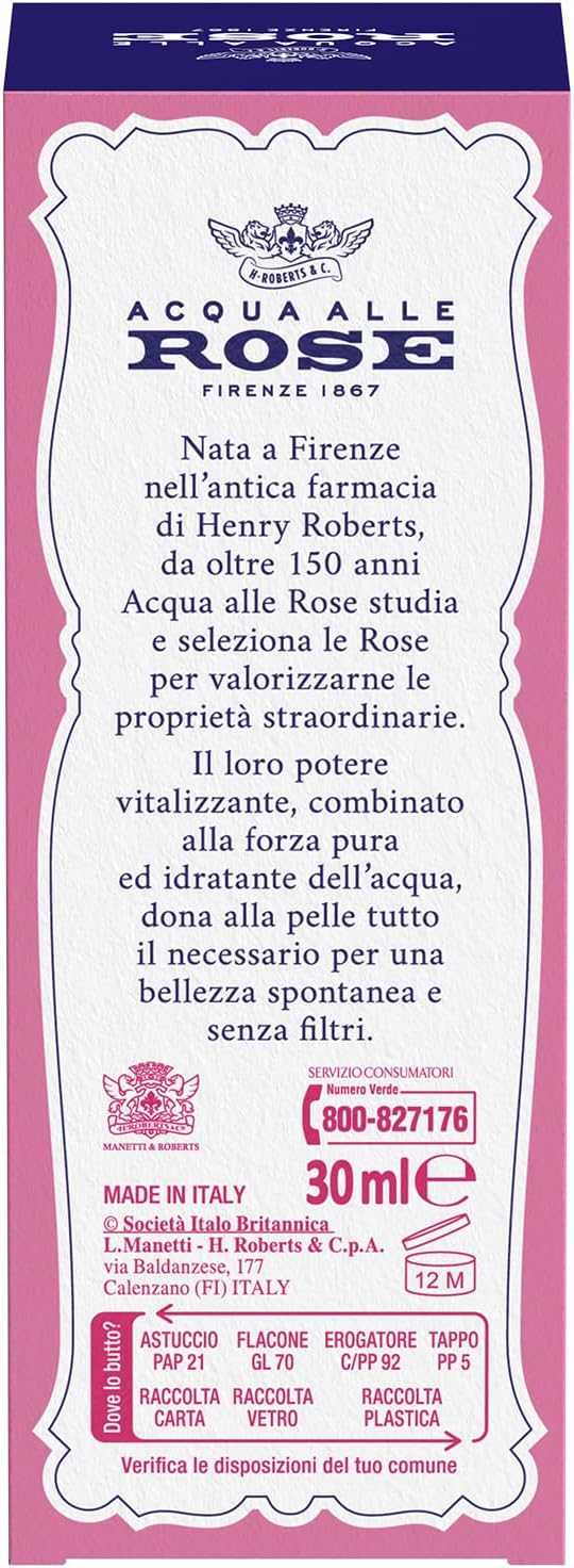 Acqua Alle Rose - Siero In Crema Lenitivo Per Pelli Sensibili 30 ml