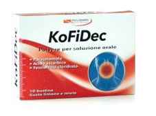 Kofidec Febbre e Raffreddore Limone E Miele 10 Bustine Kofidec Febbre e Raffreddore Limone E Miele 10 Bustine