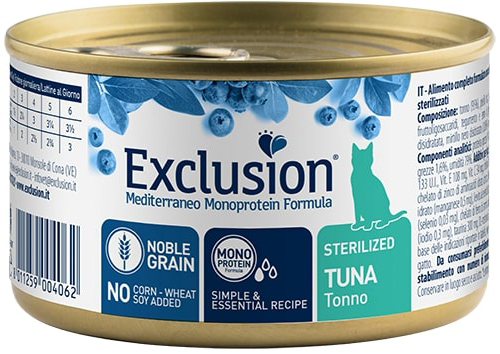 EXCLUSION M STER TUNA 85G