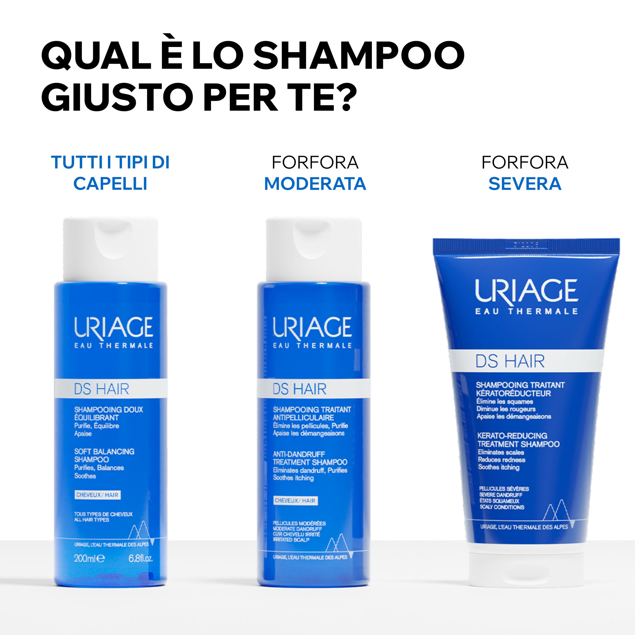 Uriage - DS Hair - Shampoo Antiforfora 200 ml