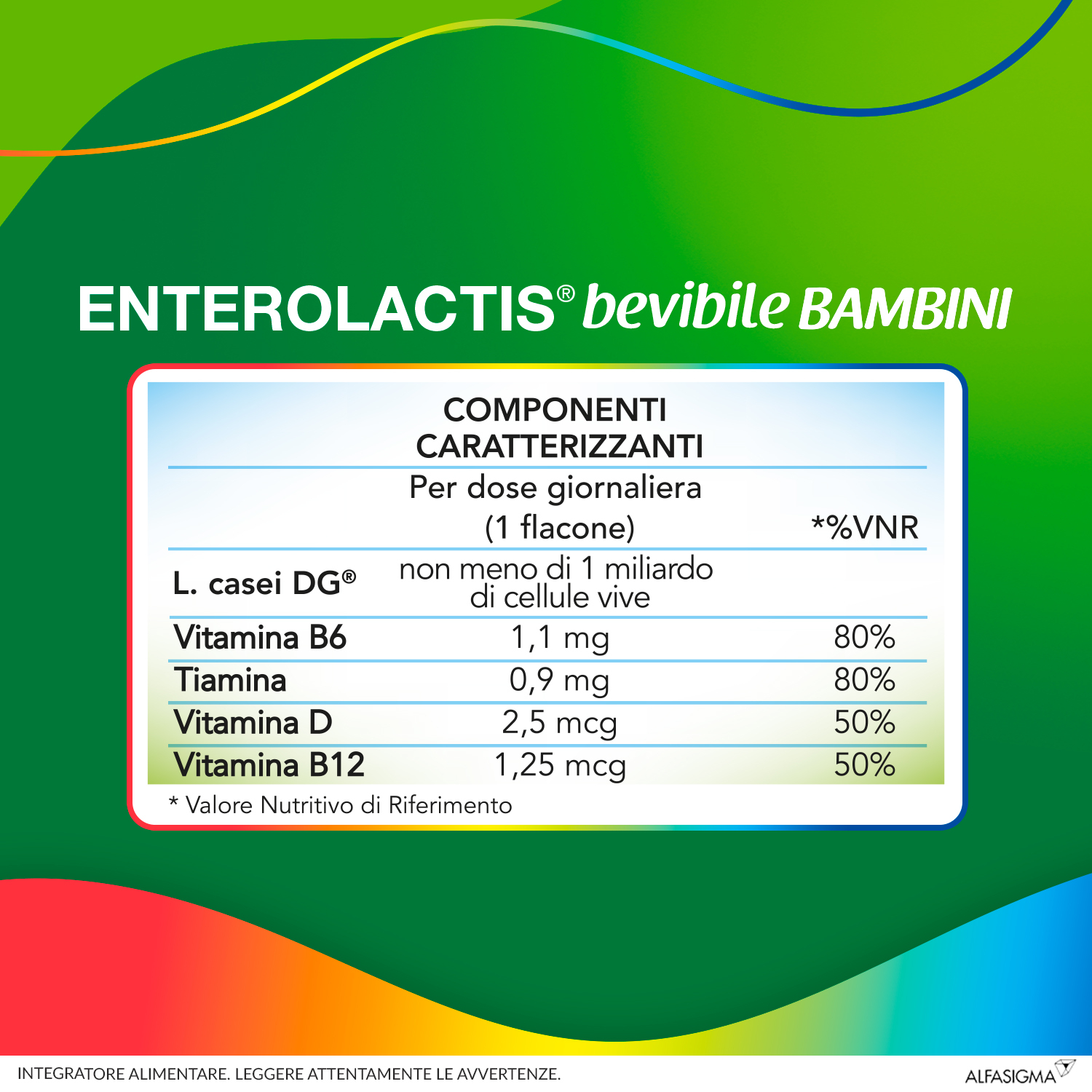 Enterolactis Bambini Bevibile, Integratore Alimentare con Fermenti lattici, probiotici L,Casei DG, 1 Miliardo Cellule Vive, Con Fruttosio, Senza Glutine e Lattosio, 12 Flaconcini da 10ml, Gusto Lampone Enterolactis Bambini Bevibile, Integratore Alimentare con Fermenti lattici, probiotici L,Casei DG, 1 Miliardo Cellule Vive, Con Fruttosio, Senza Glutine e Lattosio, 12 Flaconcini da 10ml, Gusto Lampone