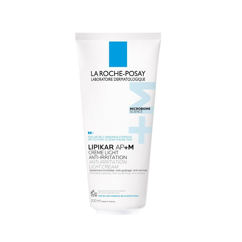 La Roche-Posay AP+M balsamo leggero anti-irritazioni per pelle secca a tendenza atopica 200ml