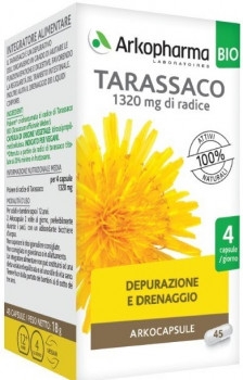 Arkocapsule Tarassaco BIO Integratore Alimentare 45 capsule