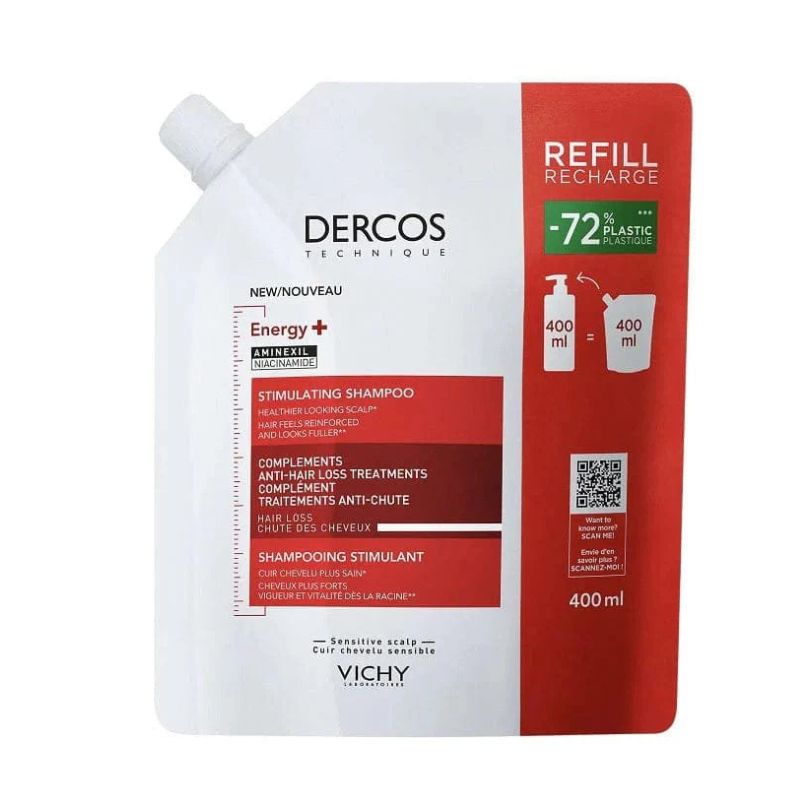 Vichy - Dercos Technuque - Energy+ Shampoo Energizzante - Eco-Ricarica 400 ml