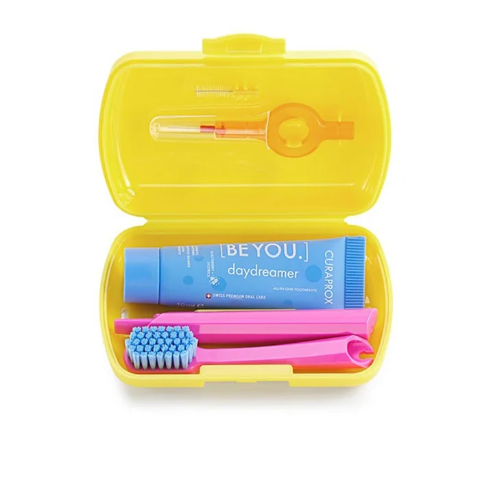 CURAPROX TRAVEL SET YELLOW