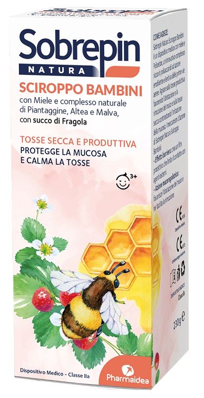 Sobrepin Natura Sciroppo Bambini Tosse Secca e Grassa