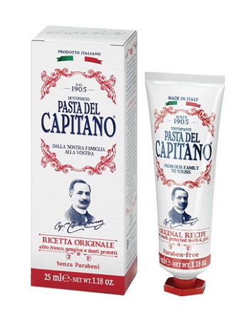 Pasta Del Capitano 1905 Dentifricio Ricetta Originale 25 ml
