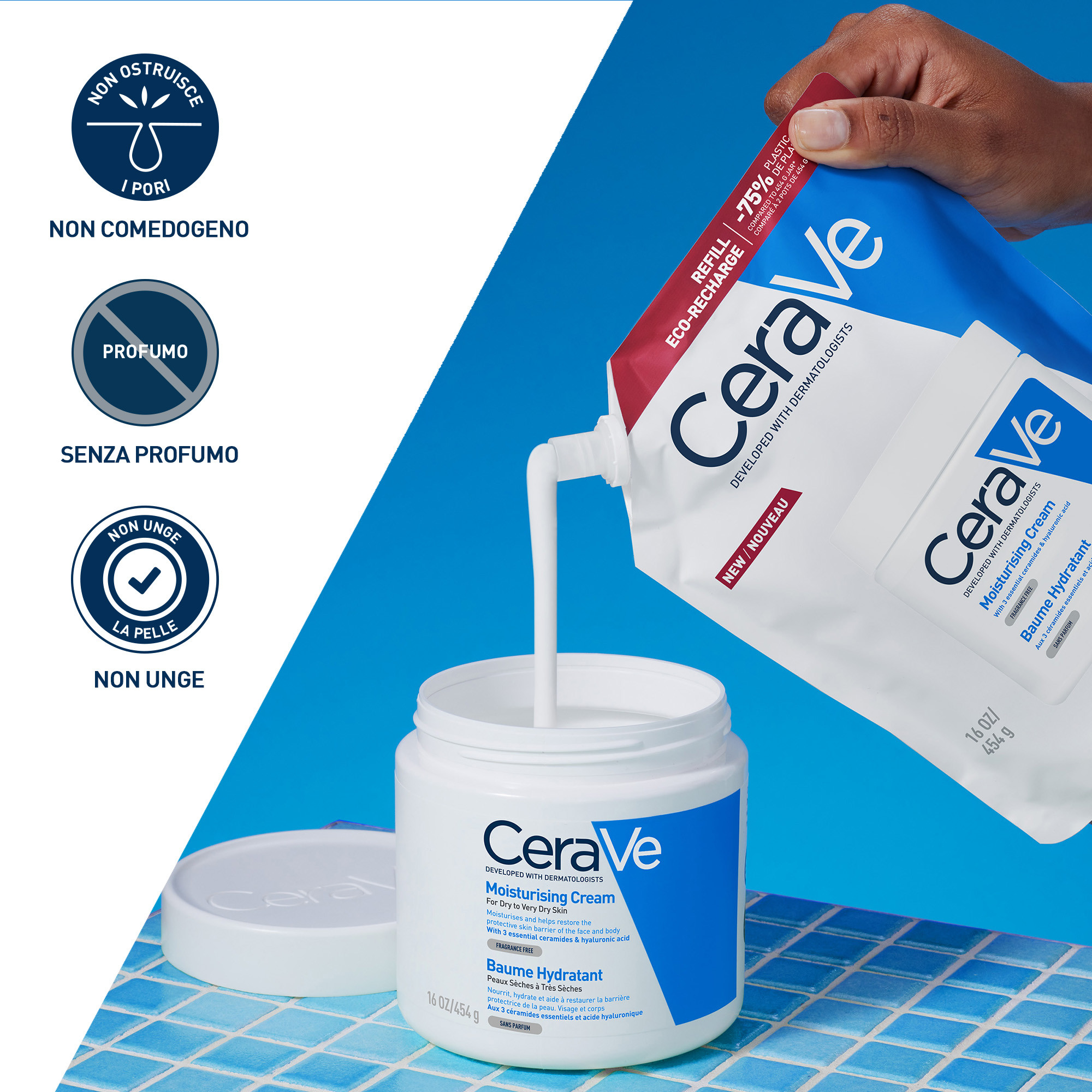 CERAVE CREMA IDRATANTE REFILL