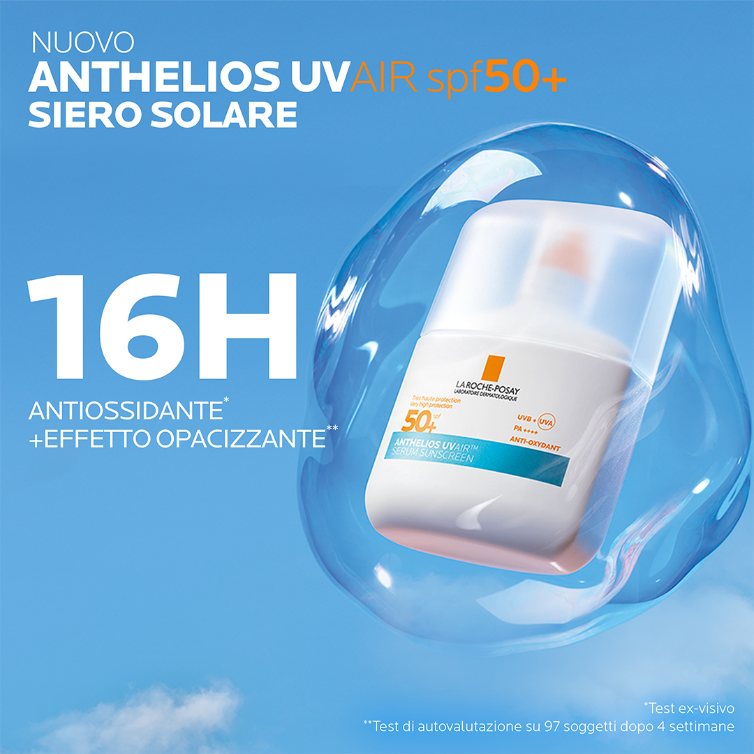 La Roche-Posay - Anthelios Uvair Serum Sunscreen SPF50+ Viso 50 ml