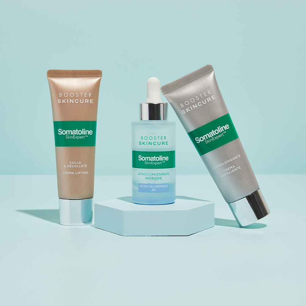 Somatoline SkinExpert, Skincure Dermolevigante, Crema Viso Esfoliante, Micro-granuli esfolianti - Papaina 50ml Somatoline SkinExpert, Skincure Dermolevigante, Crema Viso Esfoliante, Micro-granuli esfolianti - Papaina 50ml
