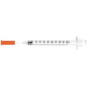 Pic Siringa Insulina Ago 25G 1 mm 5/8  Sterile